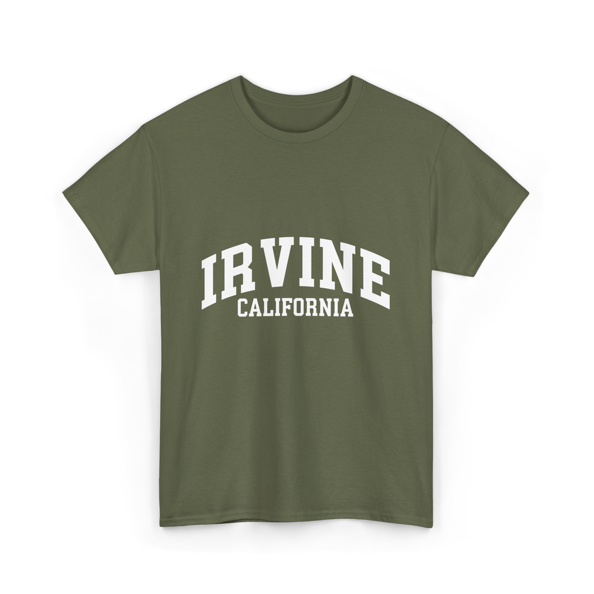 Irvine California Pride T-Shirt - Military Green