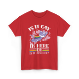 Is It Gay In Here Pride T-Shirt - Red