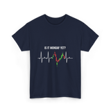 Is It Monday Yet Trading T-Shirt - Navy