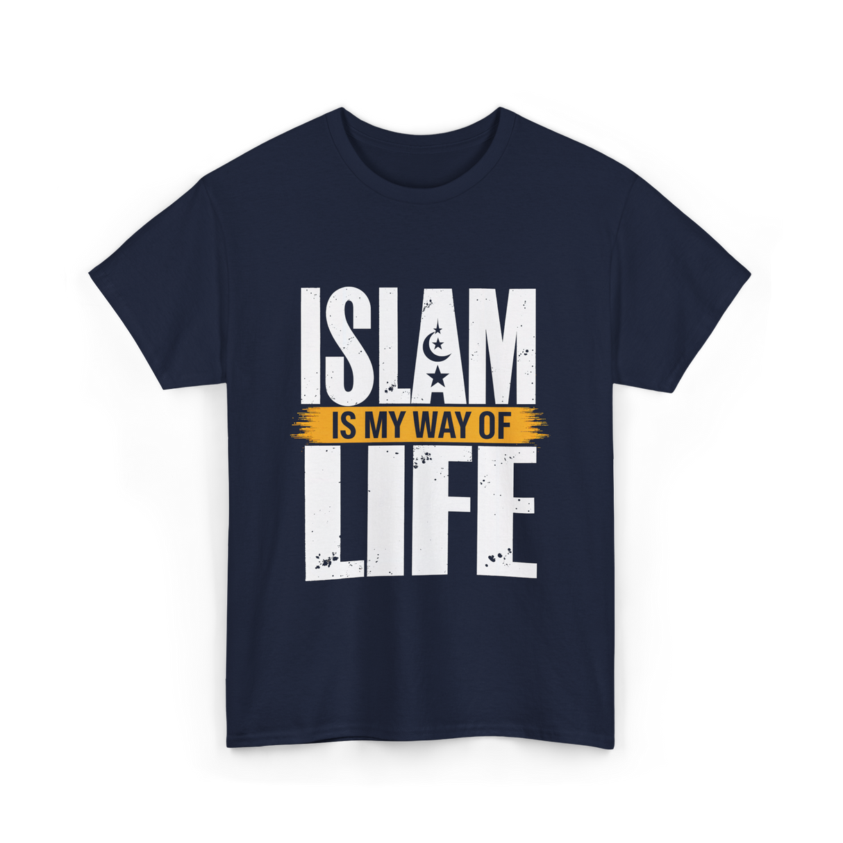 Islam Is My Way Religion T-Shirt - Navy