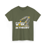 It Should Work Robotics Engineering T-Shirt - Military Green