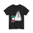 Italian Hand Gesture Italia Culture T-Shirt - Black