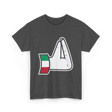 Italian Hand Gesture Italia Culture T-Shirt - Dark Heather