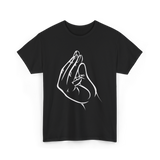 Italian Hand Gesture Meme Gesture T-Shirt - Black