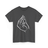 Italian Hand Gesture Meme Gesture T-Shirt - Dark Heather