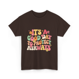 It's A Airway Protection T-Shirt - Dark Chocolate