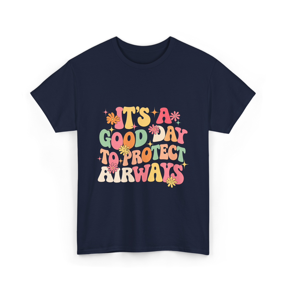 It's A Airway Protection T-Shirt - Navy