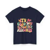 It's A Airway Protection T-Shirt - Navy