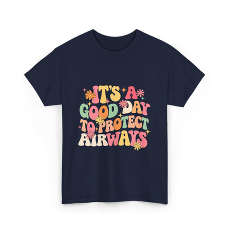 It's A Airway Protection T-Shirt - Navy