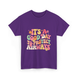 It's A Airway Protection T-Shirt - Purple