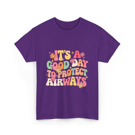 It's A Airway Protection T-Shirt - Purple