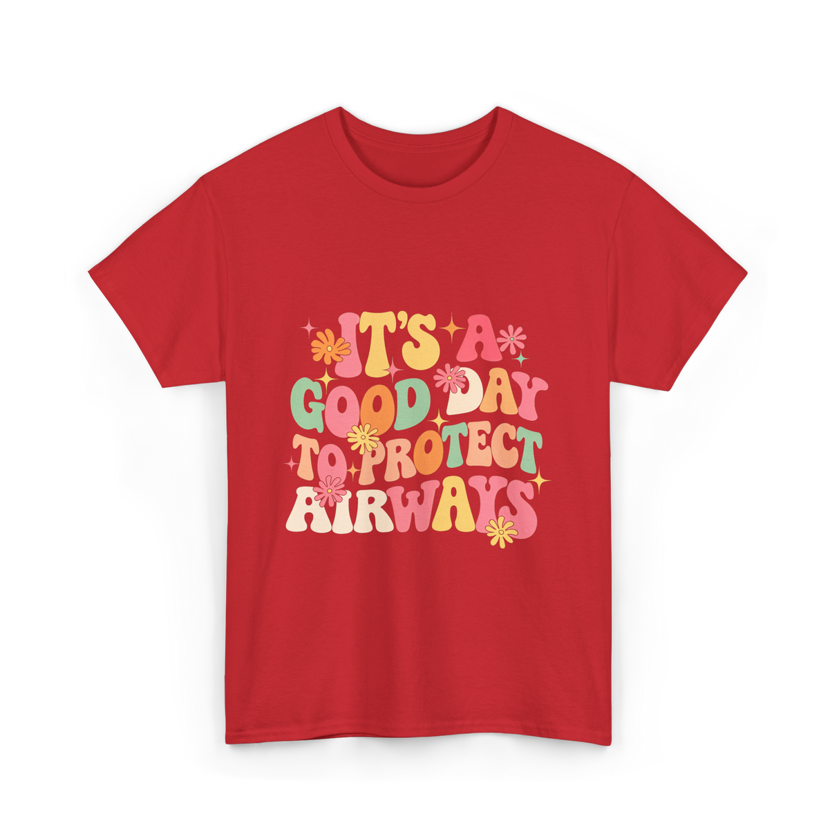 It's A Airway Protection T-Shirt - Red