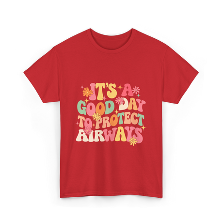 It's A Airway Protection T-Shirt - Red