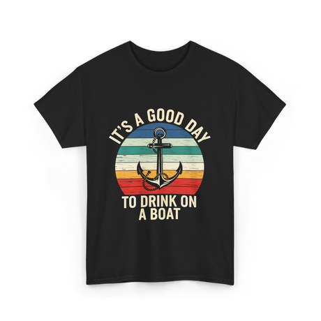 It's A Day Boat T-Shirt - Black