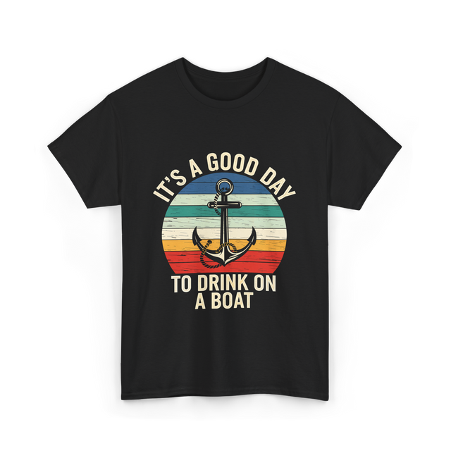 It's A Day Boat T-Shirt - Black