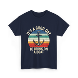 It's A Day Boat T-Shirt - Navy