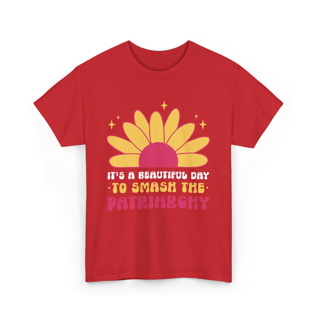 It's A Day Feminism T-Shirt - Red