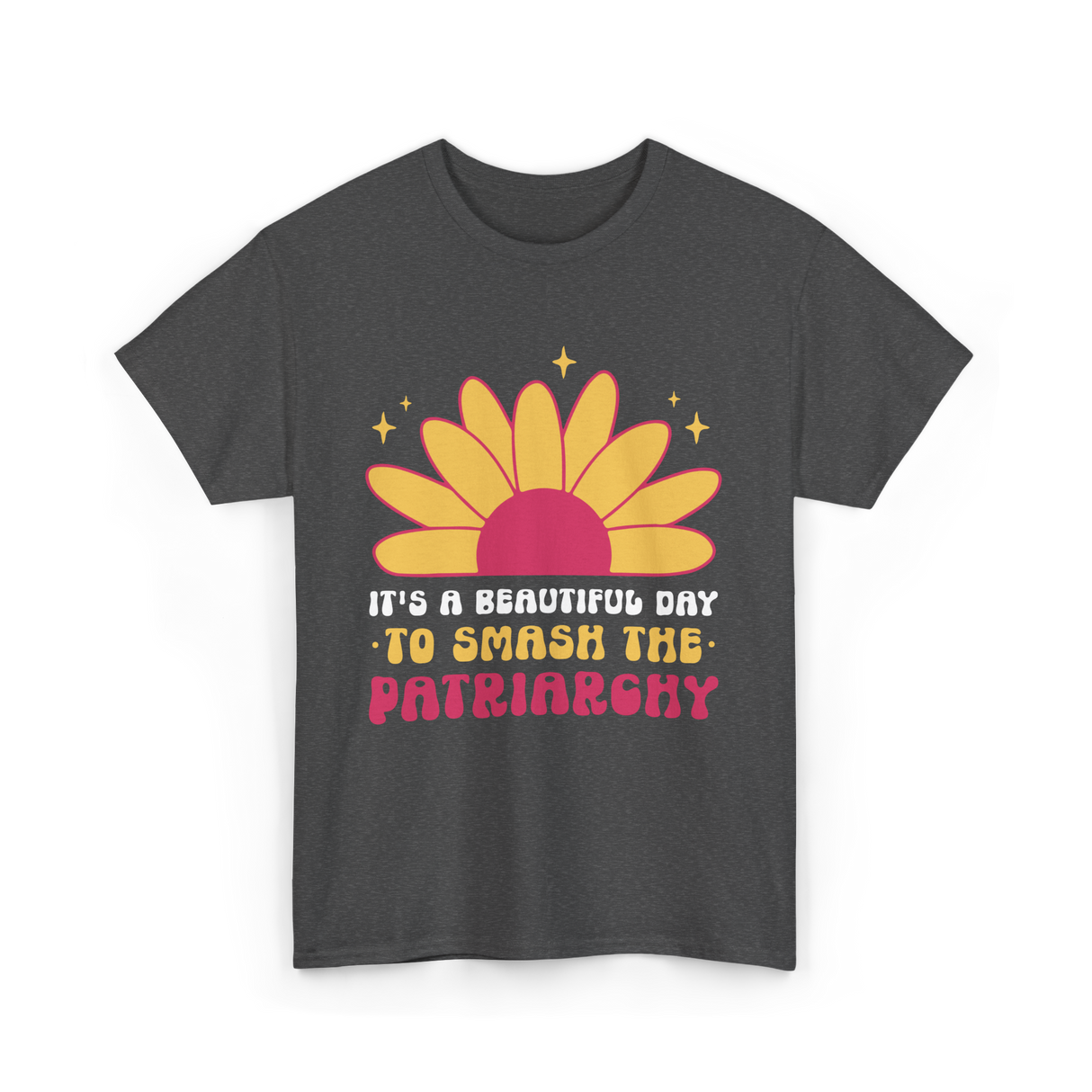 It's A Day Feminism T-Shirt - Dark Heather