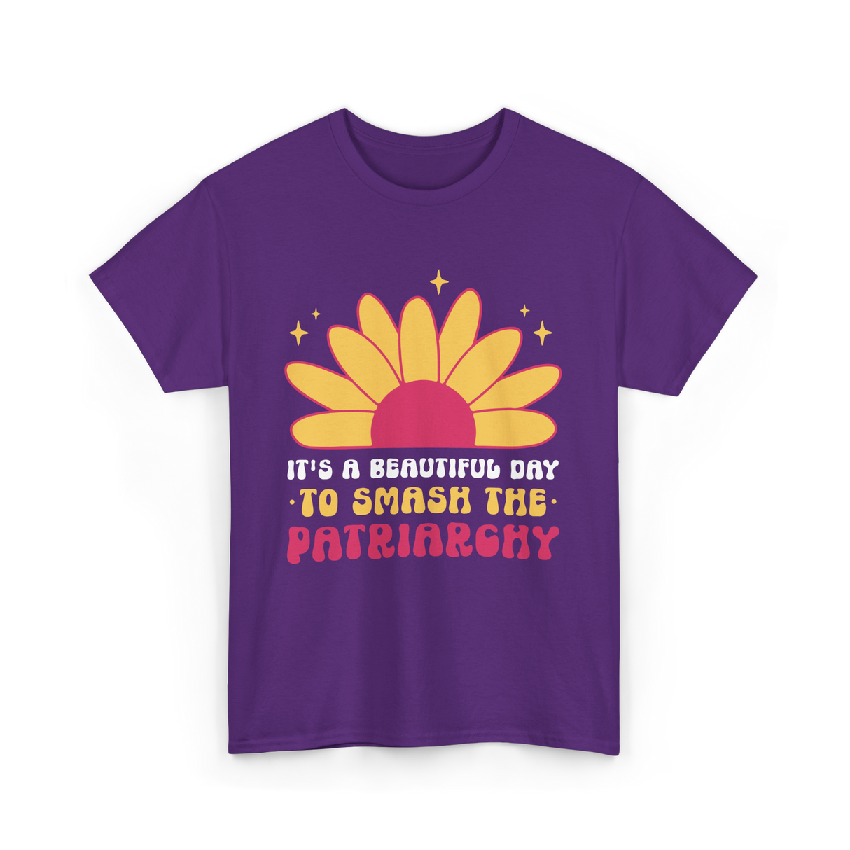 It's A Day Feminism T-Shirt - Purple