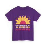 It's A Day Feminism T-Shirt - Purple