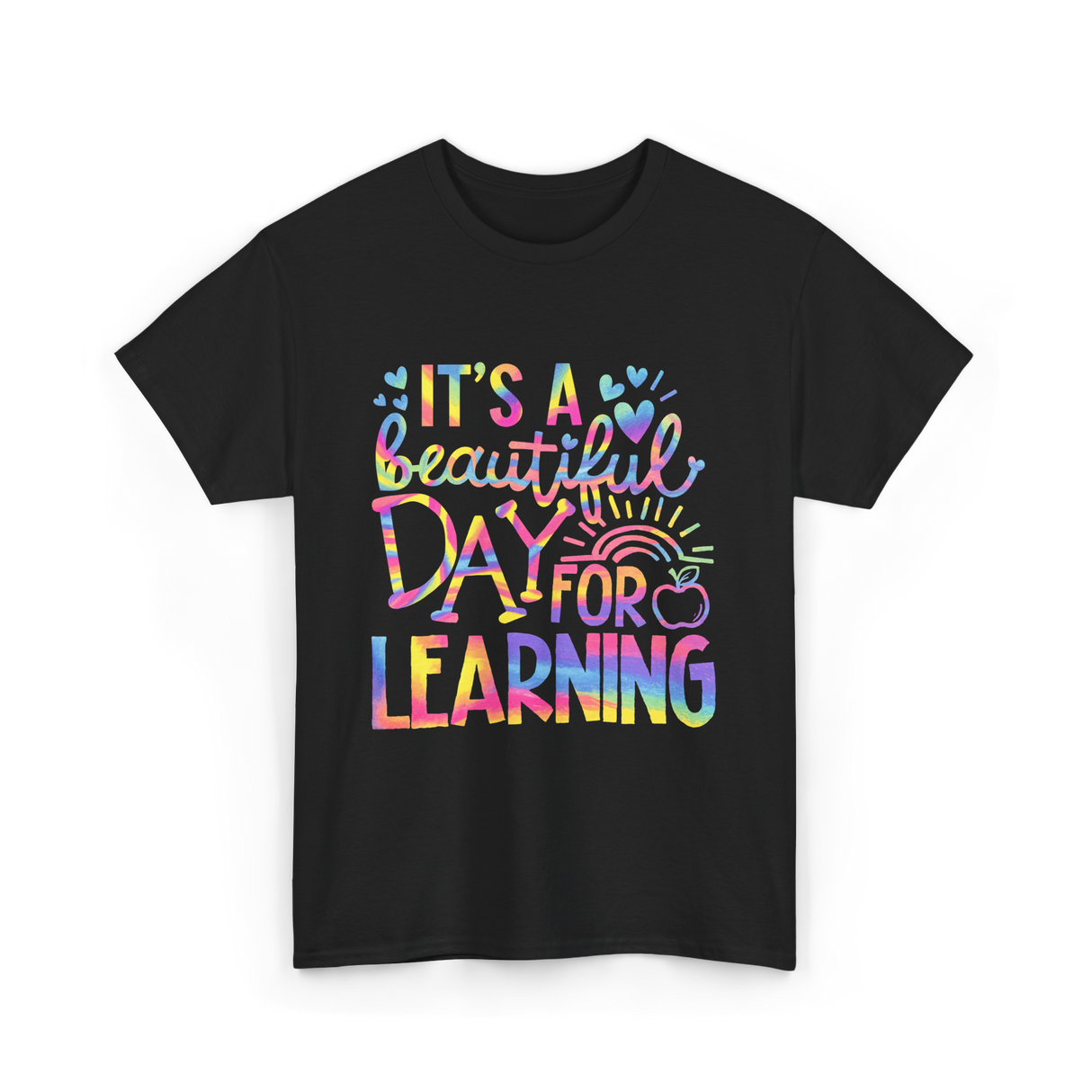 It's a Day Learning T-Shirt - Black