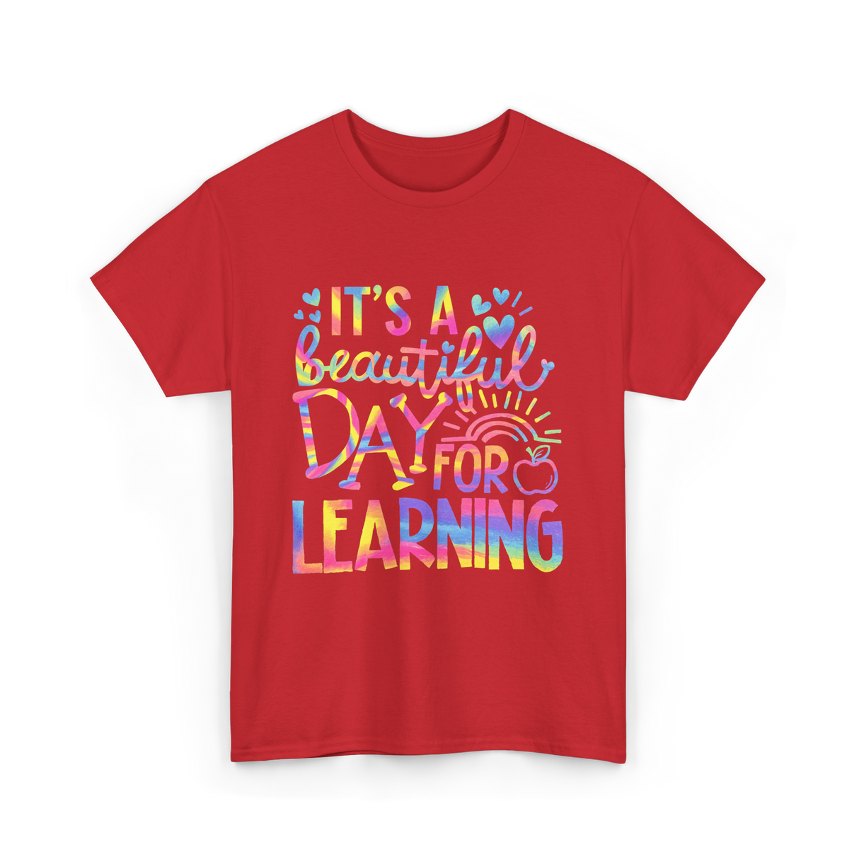 It's a Day Learning T-Shirt - Red