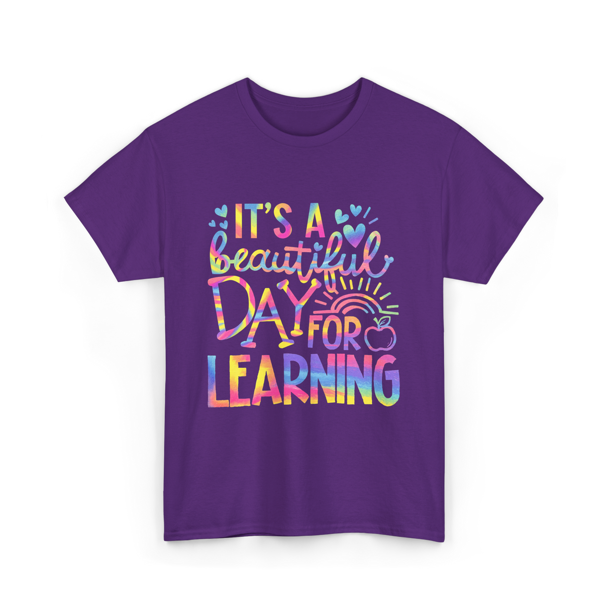 It's a Day Learning T-Shirt - Purple