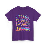 It's a Day Learning T-Shirt - Purple