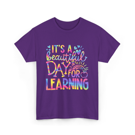 It's a Day Learning T-Shirt - Purple