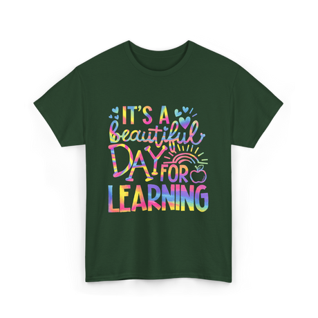 It's a Day Learning T-Shirt - Forest Green