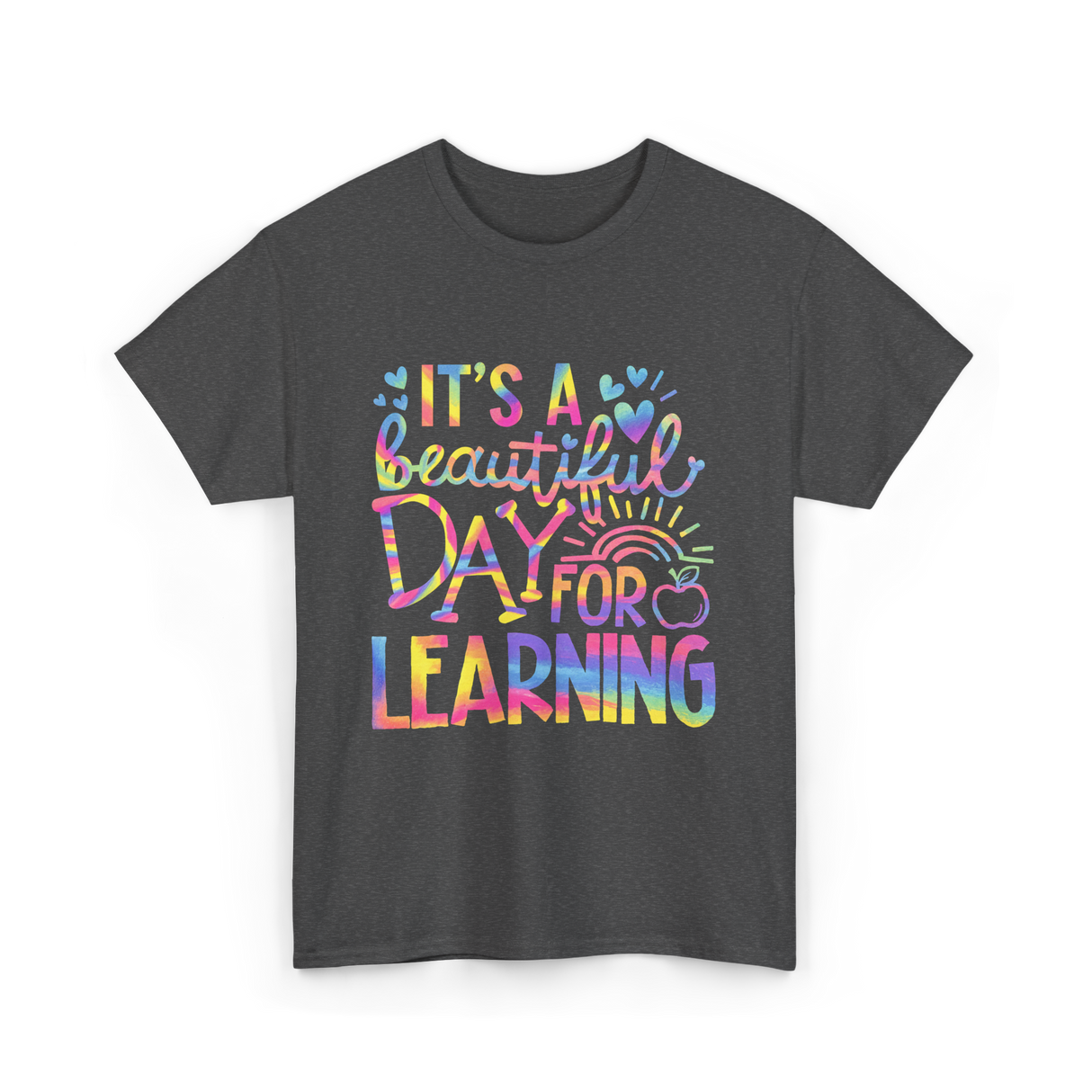 It's a Day Learning T-Shirt - Dark Heather