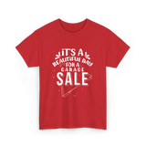 It's A Garage Sale T-Shirt - Red