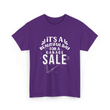 It's A Garage Sale T-Shirt - Purple