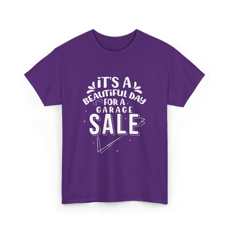 It's A Garage Sale T-Shirt - Purple