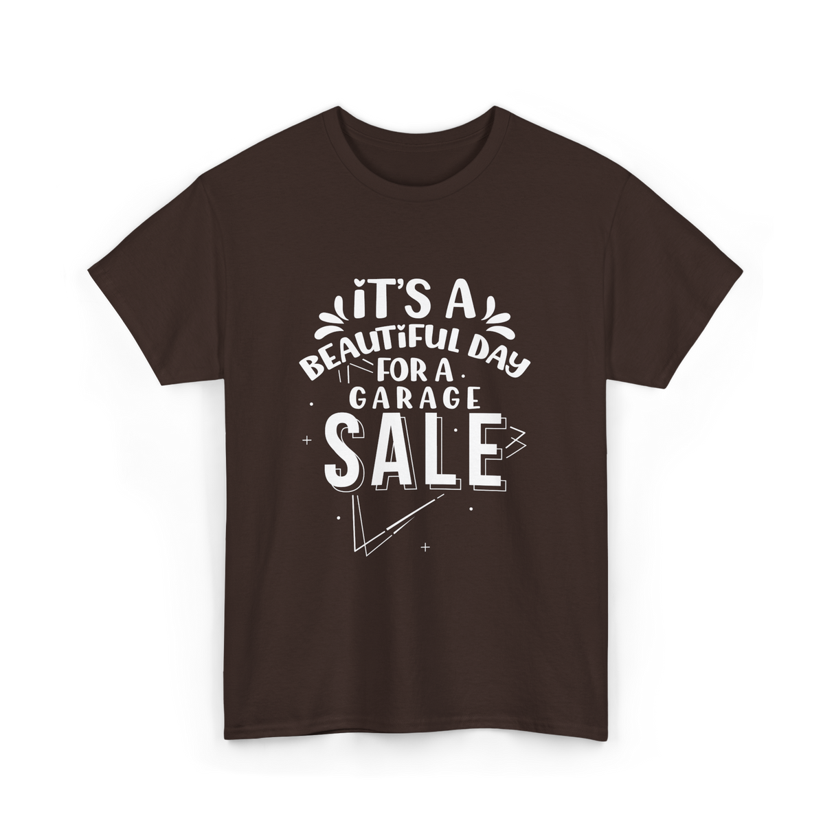 It's A Garage Sale T-Shirt - Dark Chocolate