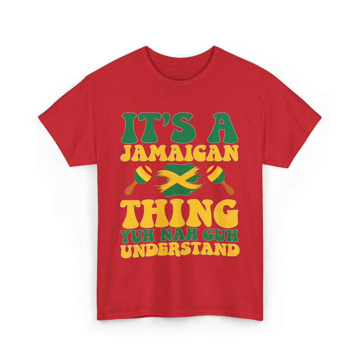 It's A Jamaican Thing Jamaican T-Shirt - Red