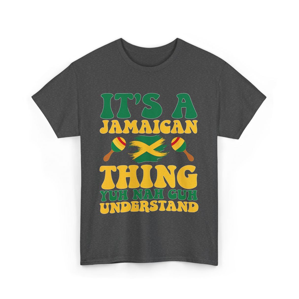 It's A Jamaican Thing Jamaican T-Shirt - Dark Heather