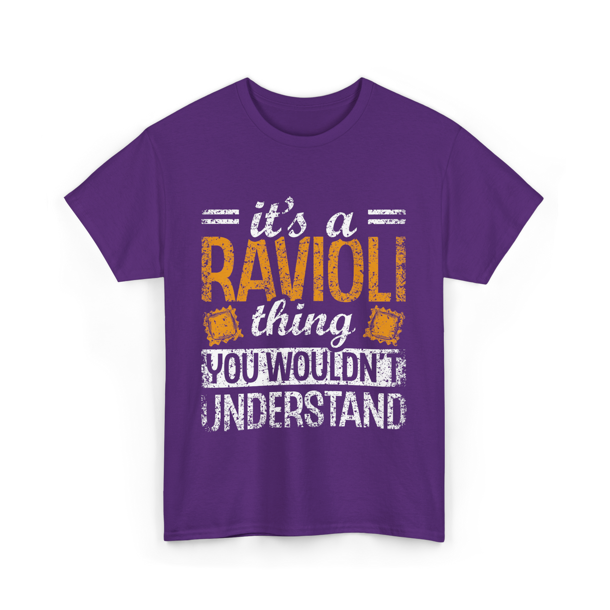 It's A Ravioli Thing Pasta T-Shirt - Purple