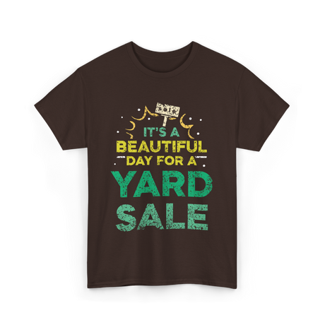 It's A Yard Sale T-Shirt - Dark Chocolate