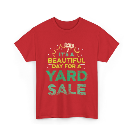 It's A Yard Sale T-Shirt - Red