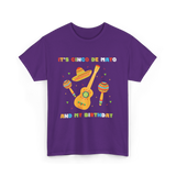 It's Cinco De Mayo Birthday Celebration T-Shirt - Purple