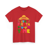 Its Fiesta Time Fiesta Celebration T-Shirt - Red