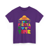 Its Fiesta Time Fiesta Celebration T-Shirt - Purple