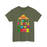 Its Fiesta Time Fiesta Celebration T-Shirt - Military Green