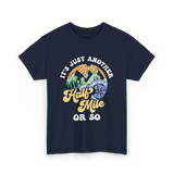 It's Just Another Half Mile Hiking T-Shirt - Navy