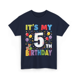 It's My 5th Birthday T-Shirt - Navy