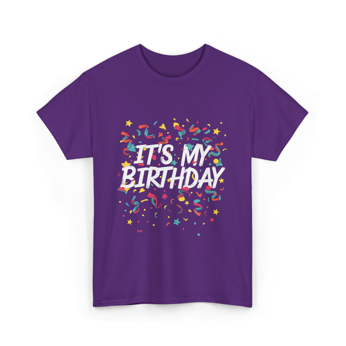 It's My Birthday Birthday Celebration T-Shirt - Purple