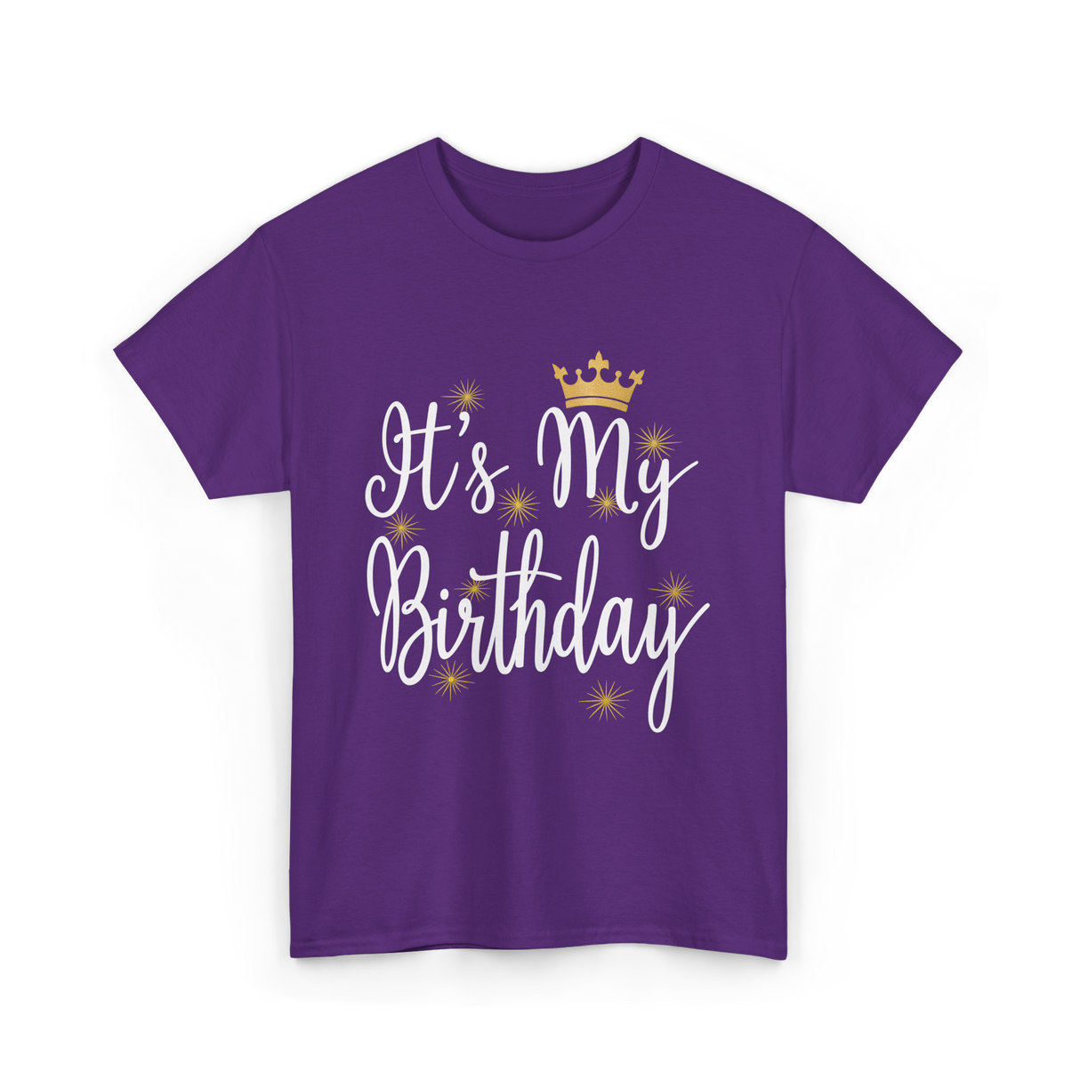 It's My Birthday T-Shirt - Purple