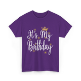 It's My Birthday T-Shirt - Purple