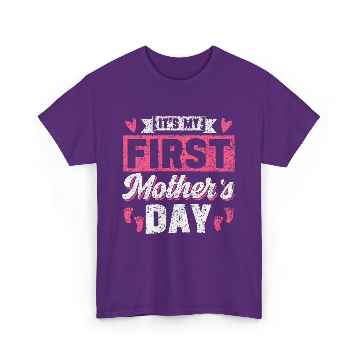 It's My First Mother's Day T-Shirt - Purple